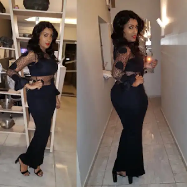 Juliet Ibrahim stuns in all black ensemble